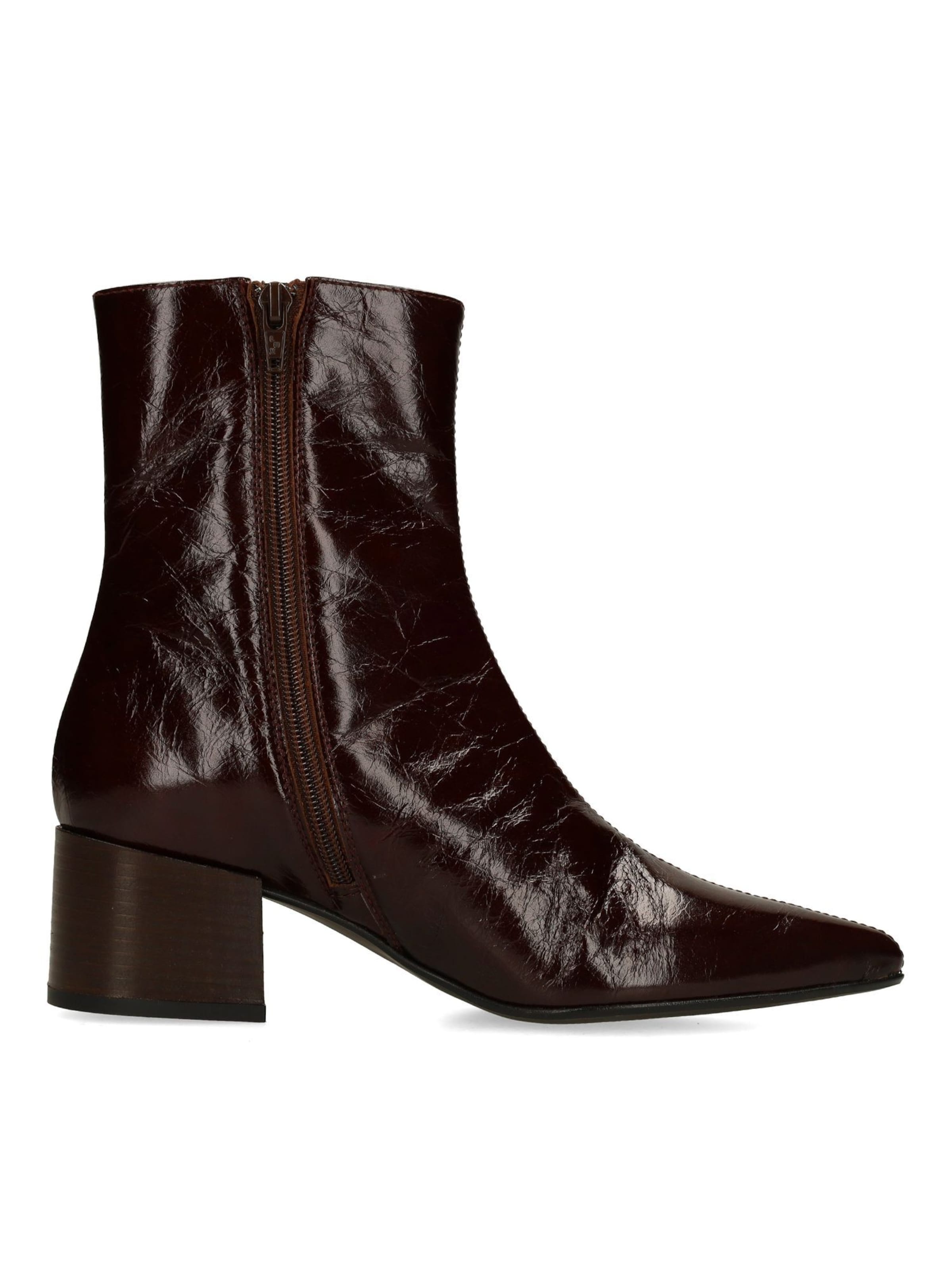 MANFIELD Stiefelette in Braun
