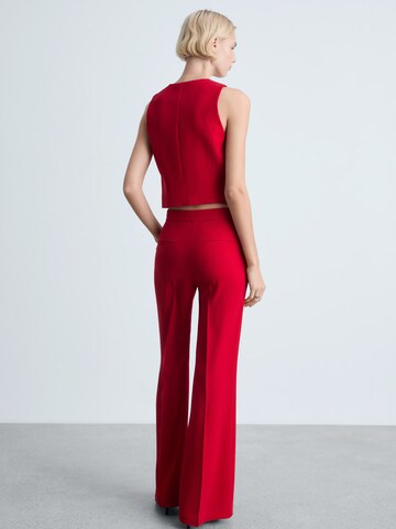 MANGO Regular Broek 'Iguana' in Rood