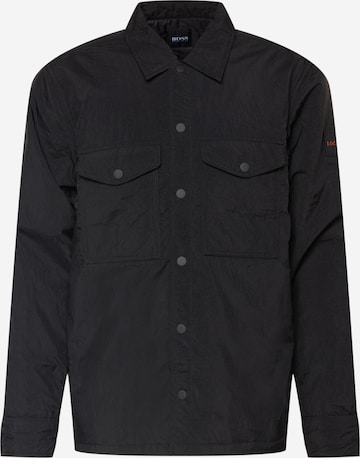 BOSS Casual Between-Season Jacket 'Lowarm' in Black: front
