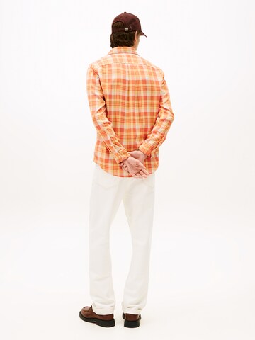 TOMMY HILFIGER Regular fit Overhemd in Oranje