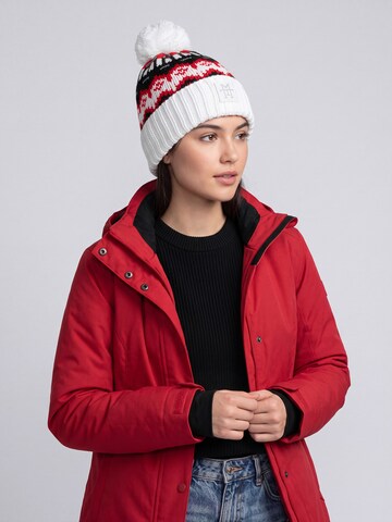 Manufaktur13 Beanie 'Knit Winter Beanie' in White