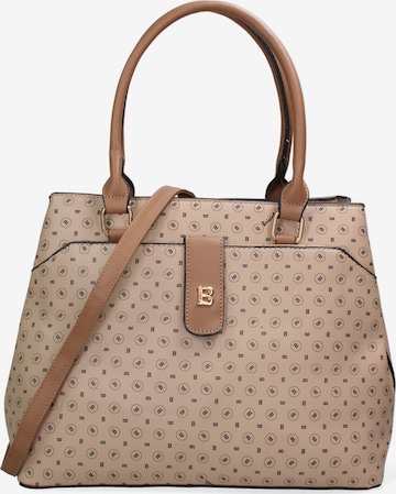 Briciole Shoulder Bag in Beige: front