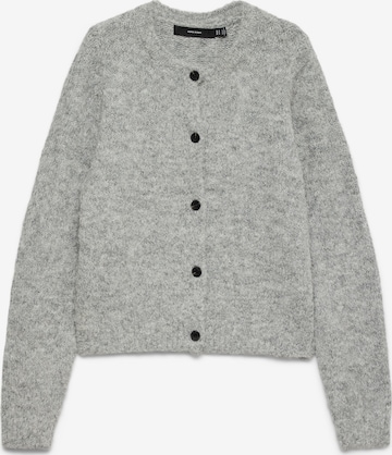 Vero Moda Curve Pletena jopa 'VMCNOVAH' | siva barva: sprednja stran