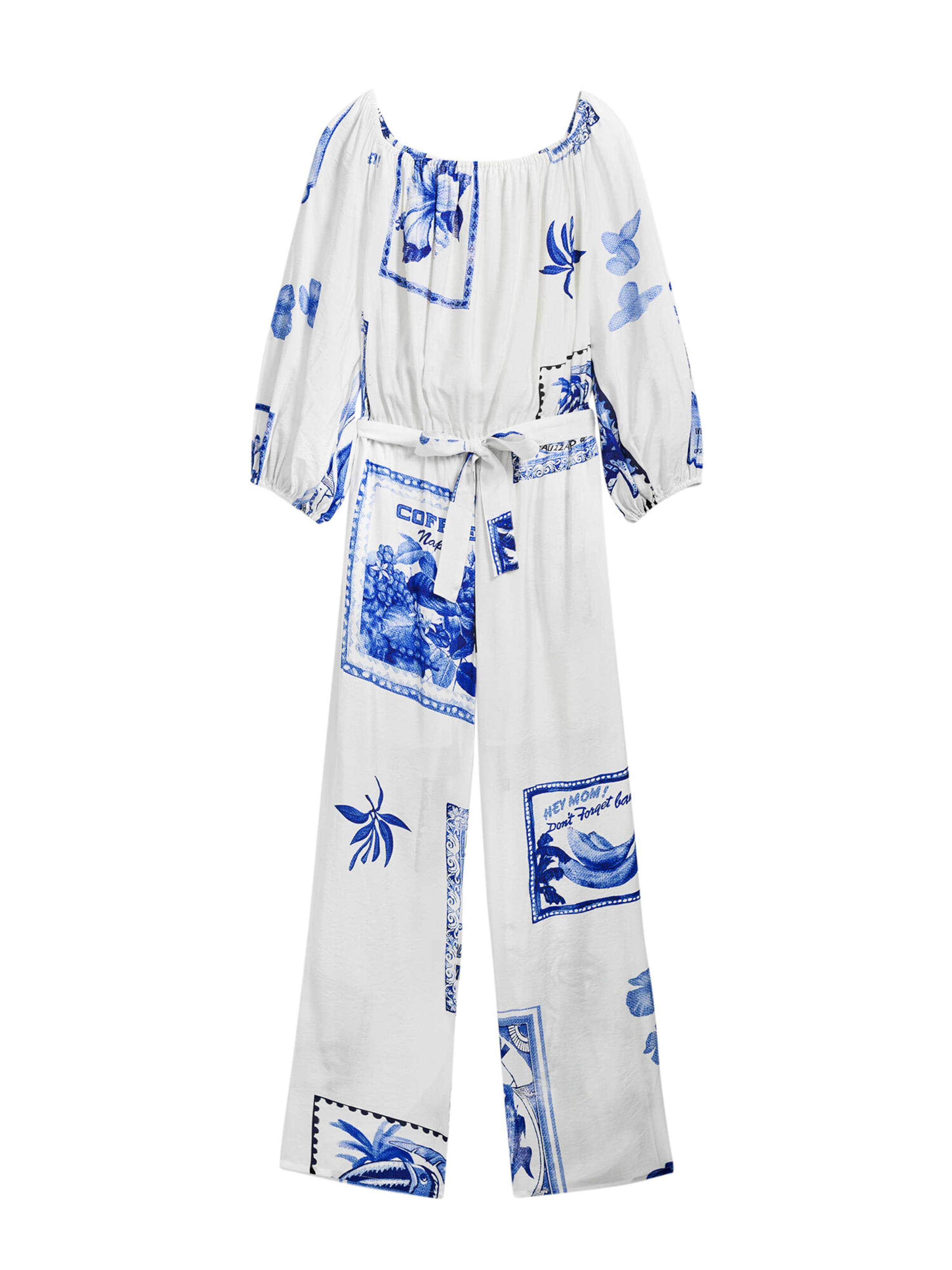 Desigual Jumpsuit i hvid: forside