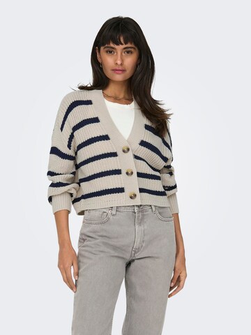 Cardigan 'CAROL' ONLY en gris : devant