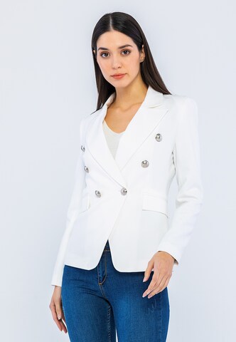 Blazer 'Viola' di Giorgio di Mare in bianco