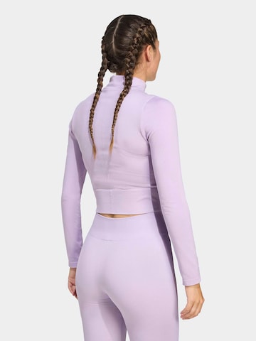 ADIDAS PERFORMANCE Αθλητική πλεκτή ζακέτα 'Essentials' σε λιλά