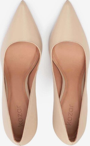 Kazar - Zapatos con plataforma en beige