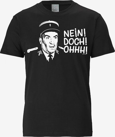 LOGOSHIRT Shirt 'Le Gendarme de Saint-Tropez - Nein! Doch! Ohhh!' in XXXL in schwarz, Produktansicht