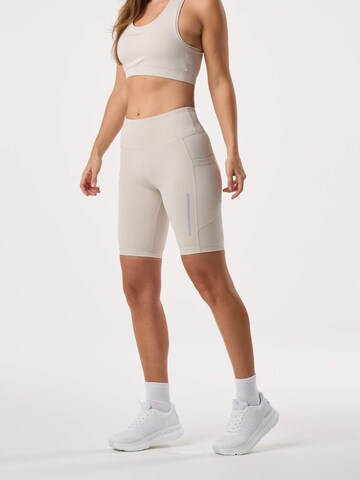 SWEDEMOUNT Skinny Sporthose 'Core'‌‌‌‌‌‌‌‌‌ in Beige