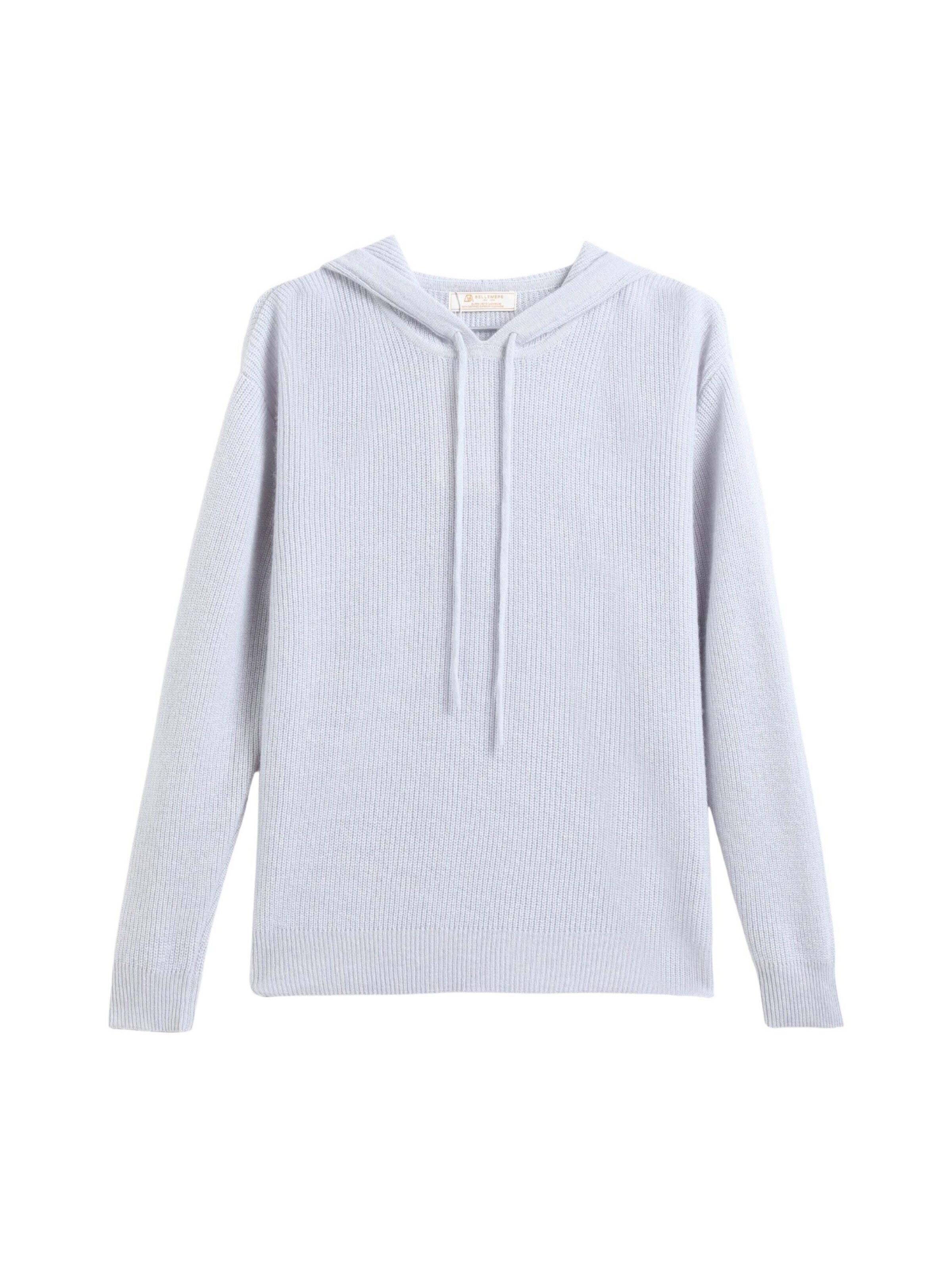 BELLEMERE NEW YORK Sweater 'Kaschmirpullover für jeden Tag' in Blue: front