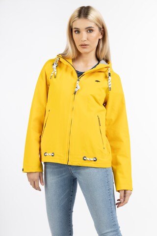 Veste fonctionnelle Schmuddelwedda en jaune : devant