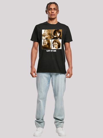 F4NT4STIC Shirt 'The Beatles' in Black