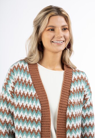 usha FESTIVAL Knit Cardigan in Green