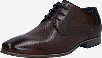bugatti Lace-Up Shoes 'Morino' in Brown: front