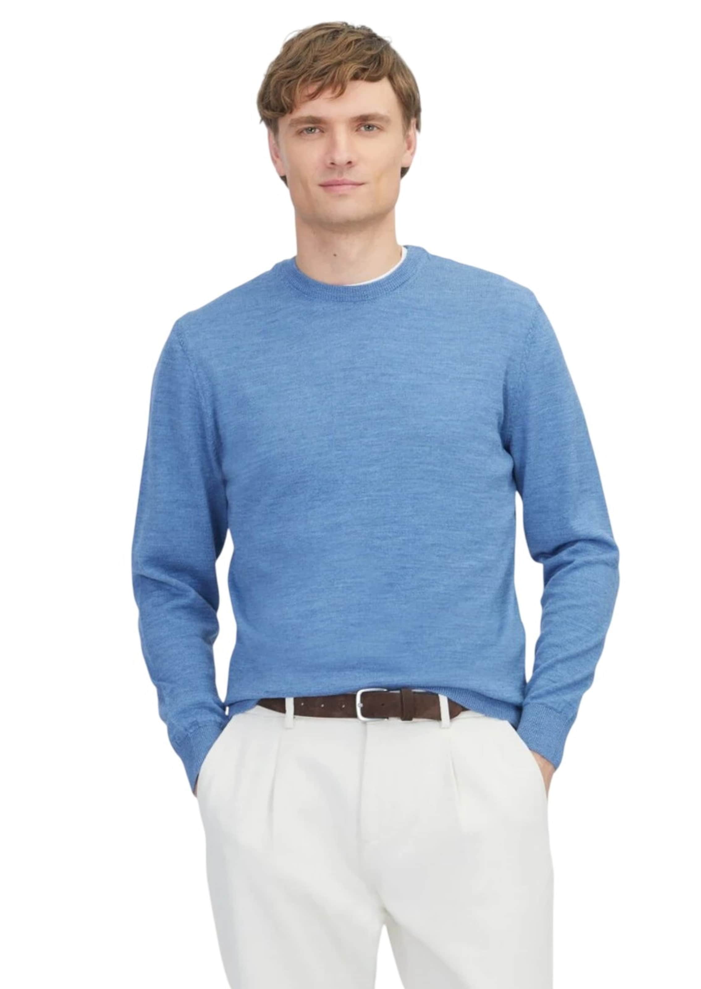 Ramsey Sweater in Blue: front