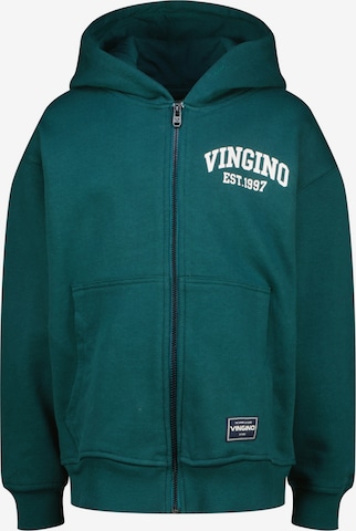 VINGINO Sweatjacke in Grün: Vorderseite