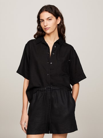 TOMMY HILFIGER Blouse in Black: front