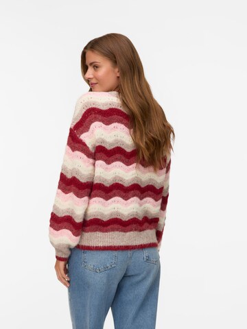 VERO MODA Pullover 'DOJA' i blandingsfarvet