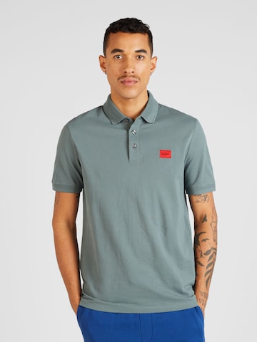 HUGO Red Shirt 'Dereso232' in Green: front