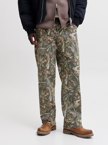JACK & JONES Baggy Παντελόνι 'JPSTALEX ANTONIO' σε πράσινο: μπροστά