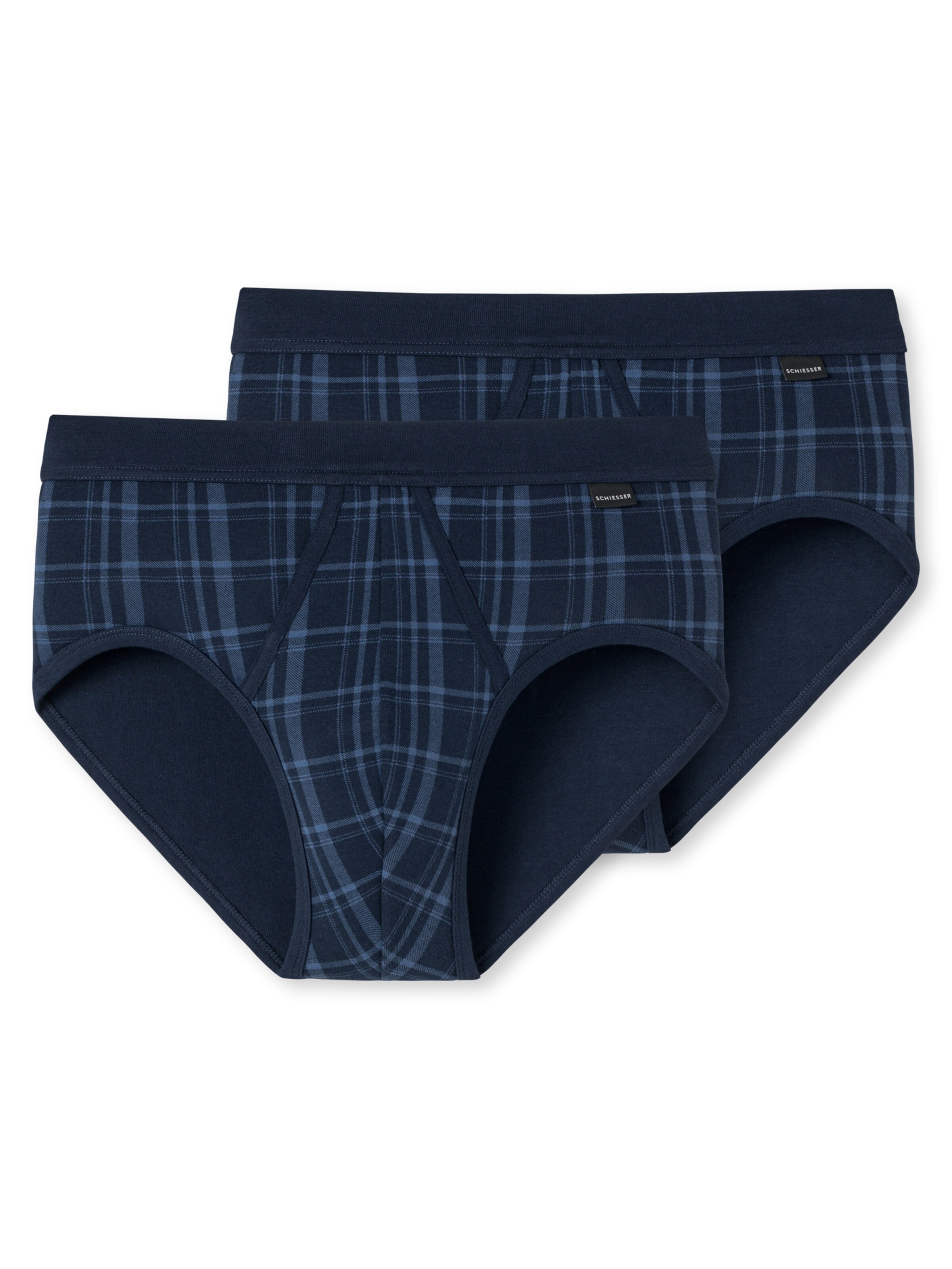 SCHIESSER Slip 'Original Classics' in Blauw: voorkant
