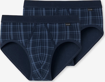 SCHIESSER - Braga 'Original Classics' en azul: frente