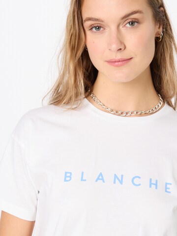 Blanche - Camiseta 'Main' en blanco