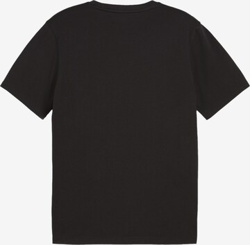 Regular T-Shirt fonctionnel 'TeamGoal' PUMA en noir