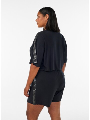Zizzi Loosefit Kalhoty – černá