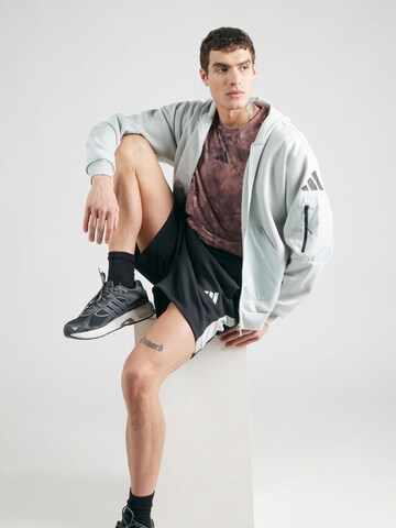 Giacca di felpa sportiva di ADIDAS SPORTSWEAR in verde