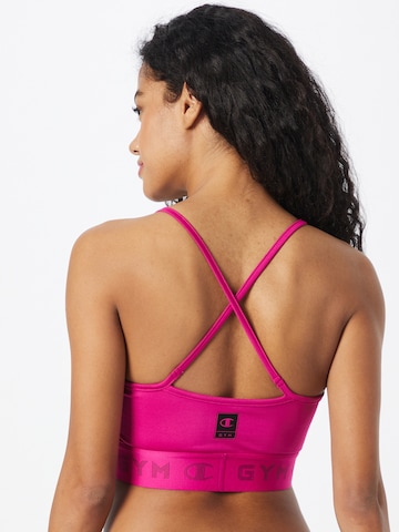 Champion Authentic Athletic Apparel Bustier Sport-BH in Pink