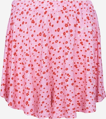 UNFOLLOWED x ABOUT YOU Regular Trousers 'SUMMER' in Pink: front