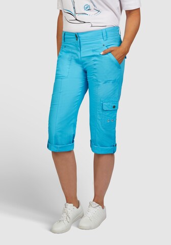 Navigazione Loose fit Pants in Blue: front