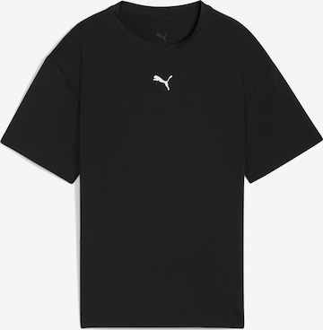 PUMA Funktionsshirt 'Train All Day Ess' in Schwarz: Vorderseite