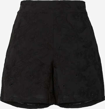 Pantalon PIECES en noir : devant