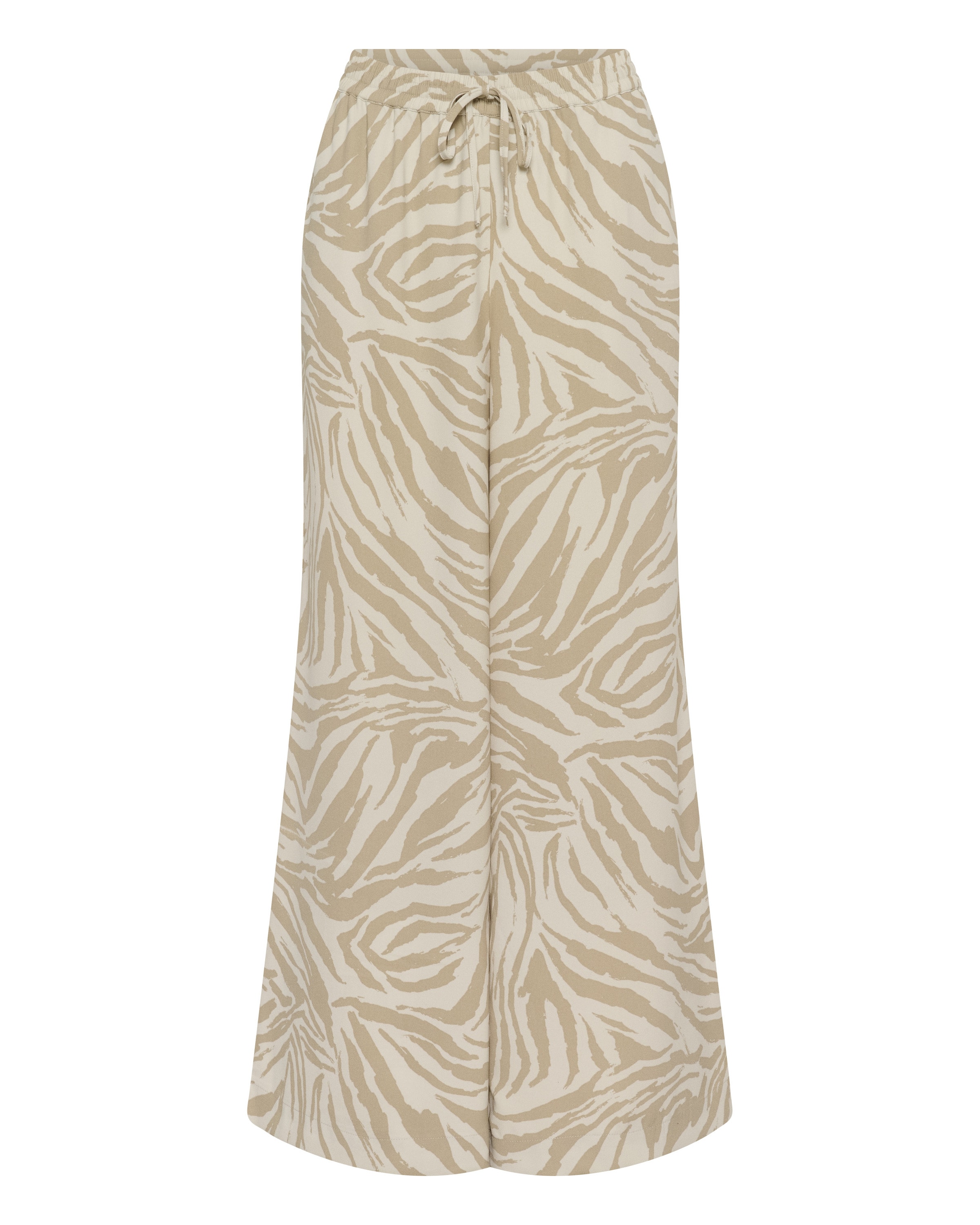 SOAKED IN LUXURY Trousers 'Shirley' in Beige: front