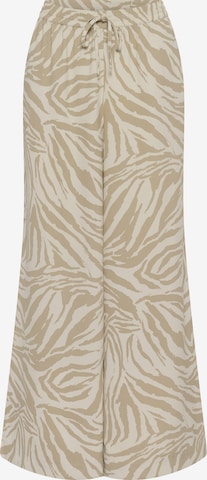 Pantalon 'Shirley' SOAKED IN LUXURY en beige : devant