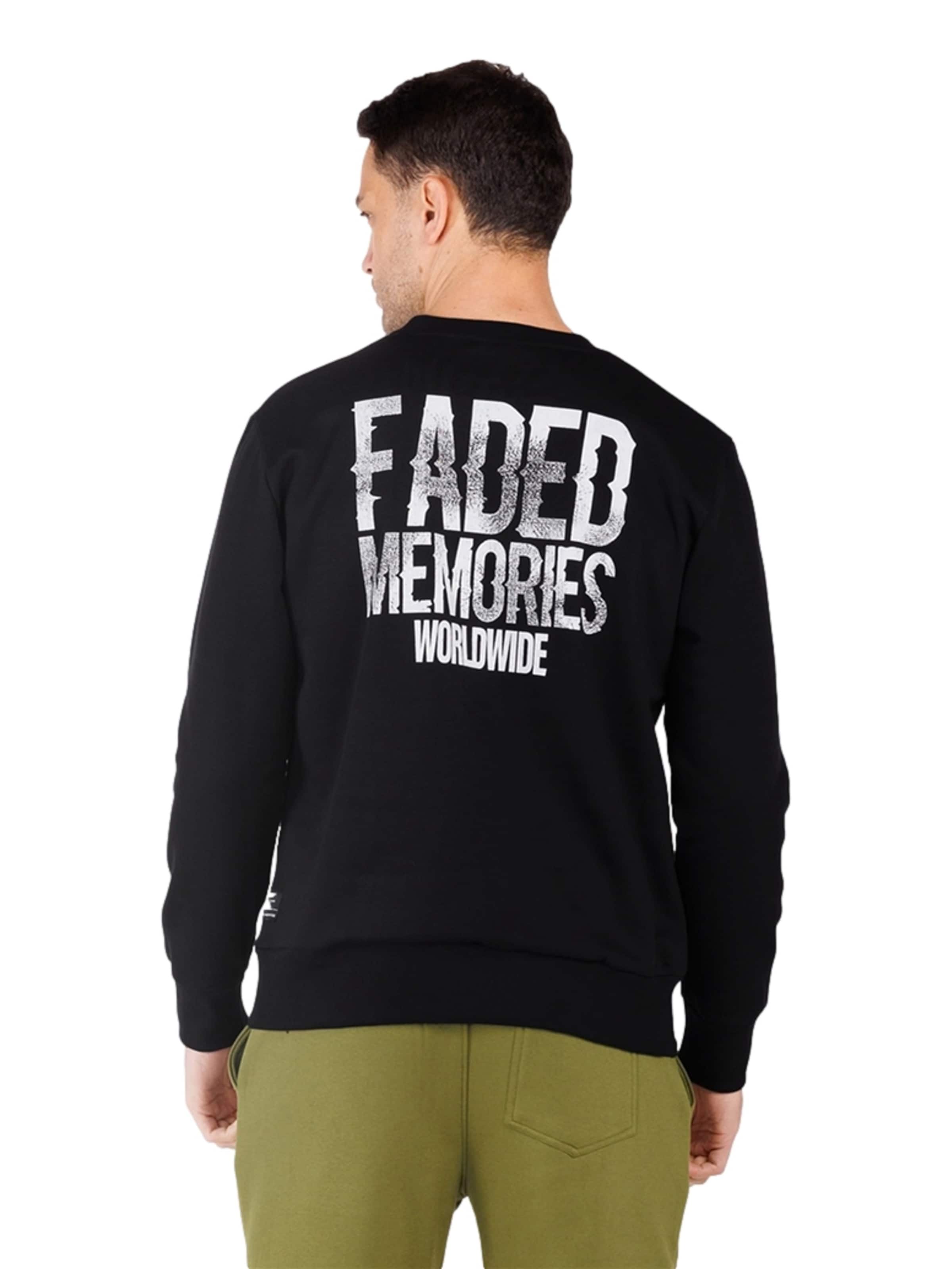 Key Largo Sweatshirt 'Faded Memories' i sort