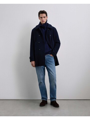 Scalpers Преходно палто 'Dean' в синьо: отпред