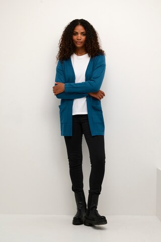 Kaffe Knit Cardigan 'Fenia' in Blue