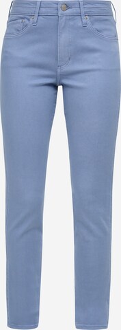 s.Oliver Slimfit Jeans in Blauw: voorkant