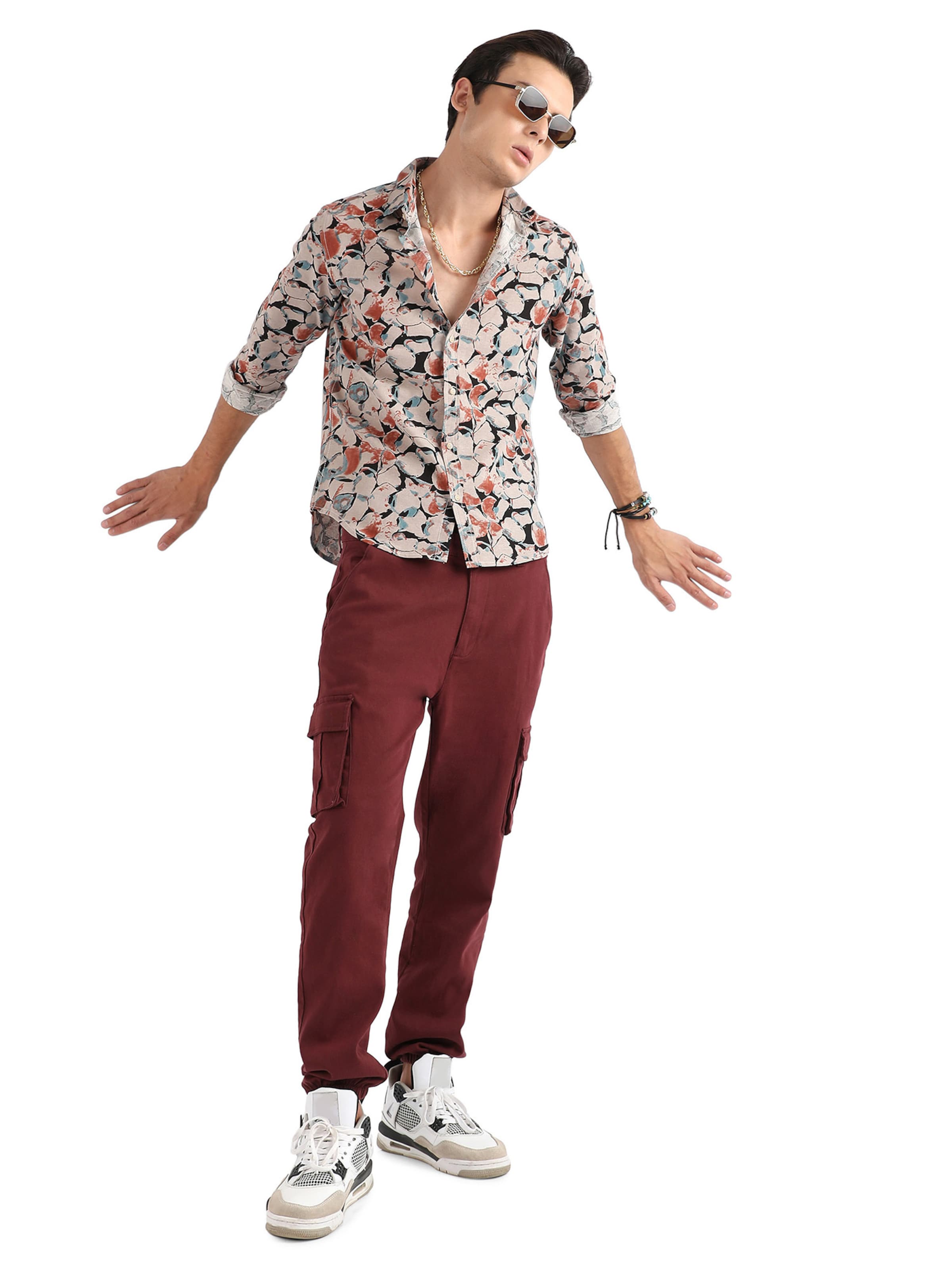 Campus Sutra Regular fit Skjorta 'Ford' i blandade färger