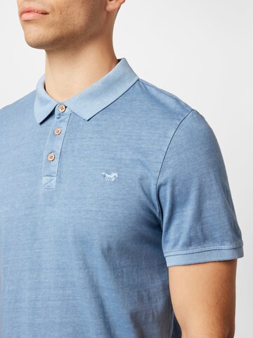 MUSTANG Poloshirt in Blau