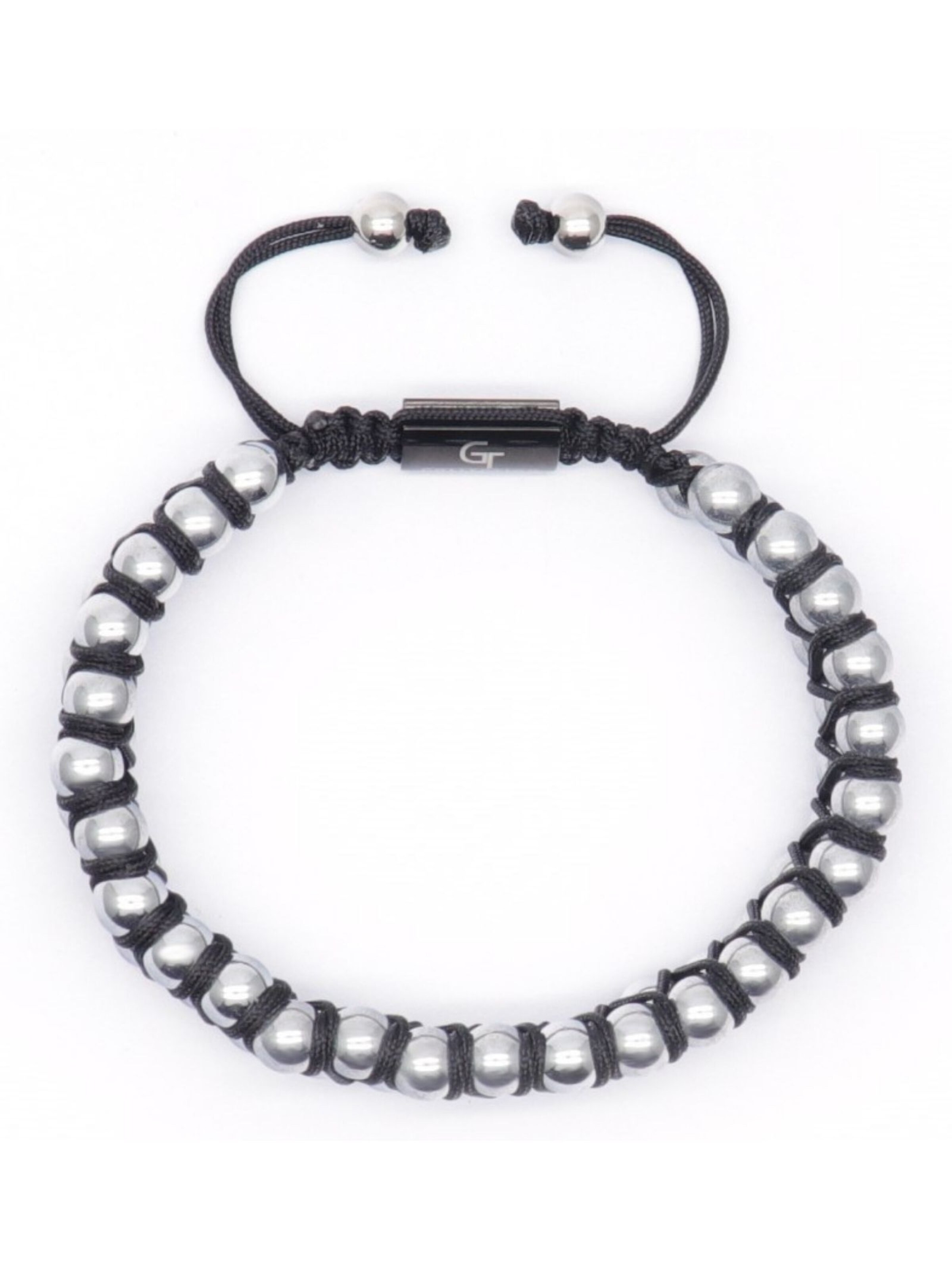 GT Collection Armband 'Double-Bead' in Silber