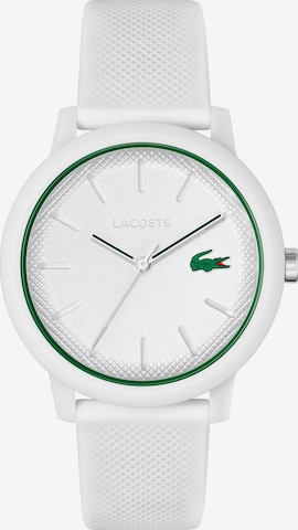 LACOSTE Analoog horloge in Wit: voorkant