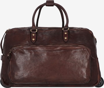 Campomaggi Travel Bag in Brown: front