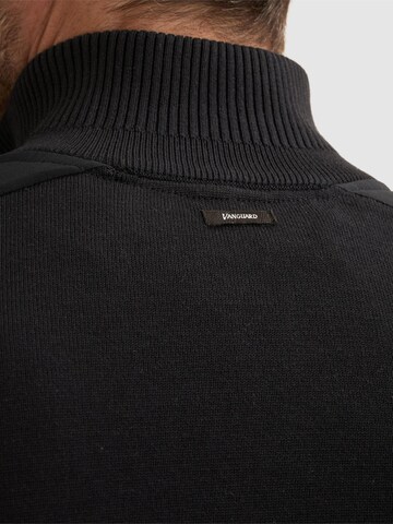 VANGUARD - Cárdigan 'Cardigan in cotton/modal with zipper closure' en azul