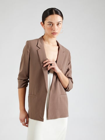 SOAKED IN LUXURY Blazer 'Shirley' in Brown: front