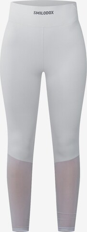 Smilodox Skinny Sportbroek 'Karlie' in Grijs: voorkant